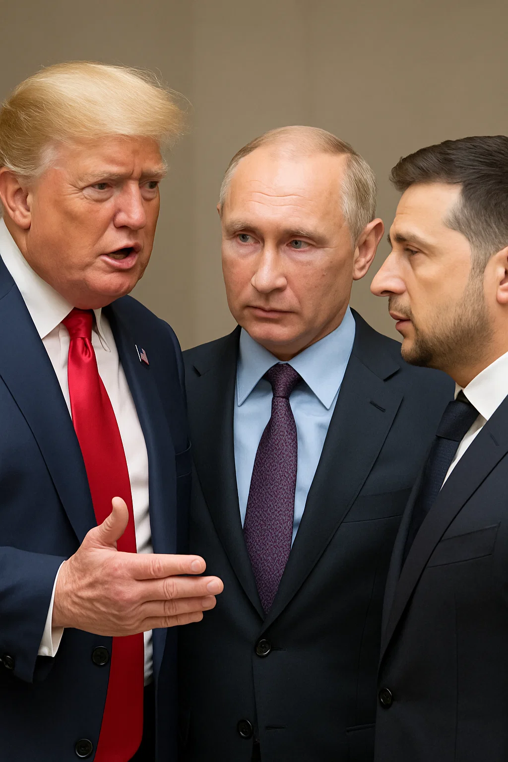 Donald Trump telefoniert über internationale Krisen mit Putin und Selenskyj