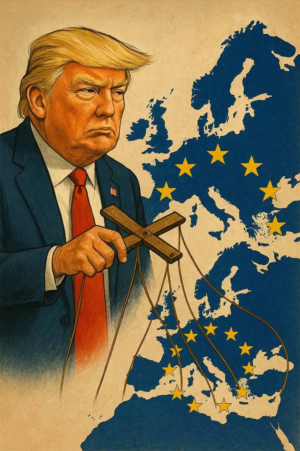 Trump und von der Leyen beim Handelsdeal in Schottland – EU unter Druck