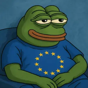 Symbolbild Europa im Chaos: EU-Flagge vor bröckelnder Fassade, Krisen und politische Spannungen prägen den Kontinent.