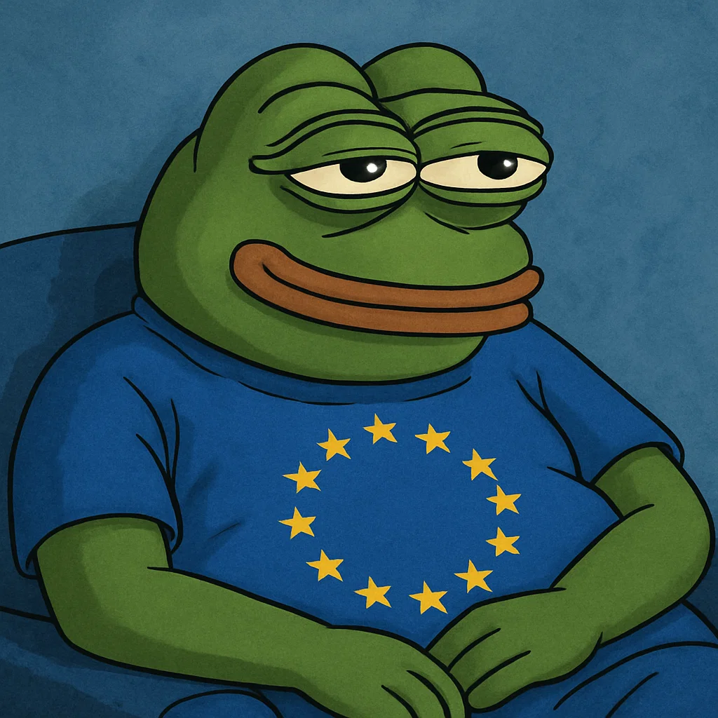 Symbolbild Europa im Chaos: EU-Flagge vor bröckelnder Fassade, Krisen und politische Spannungen prägen den Kontinent.