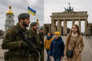 Bundeswehr zieht in die Ukraine – während junge Ukrainer das Land verlassen dürfen