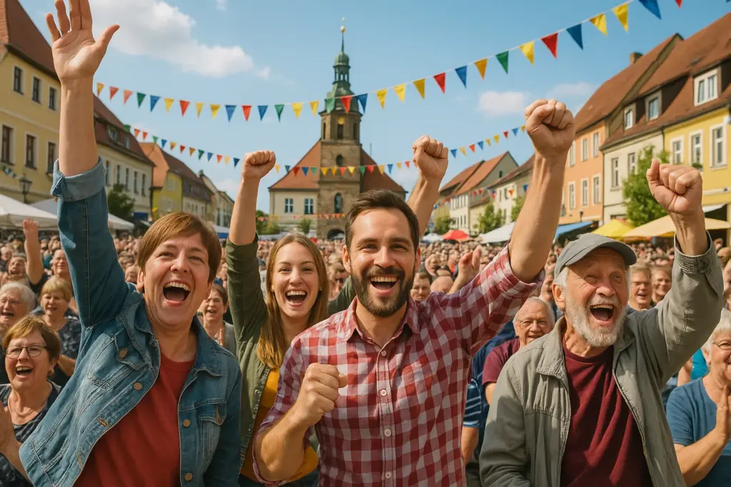🎉 Tag der Sachsen endet mit großem Festumzug in Sebnitz