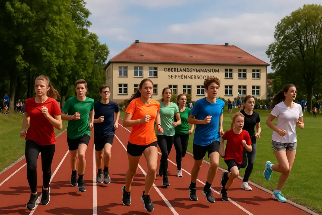 🏃‍♀️ Spendenlauf: Oberlandgymnasium spendet für Kriseninterventionsteam