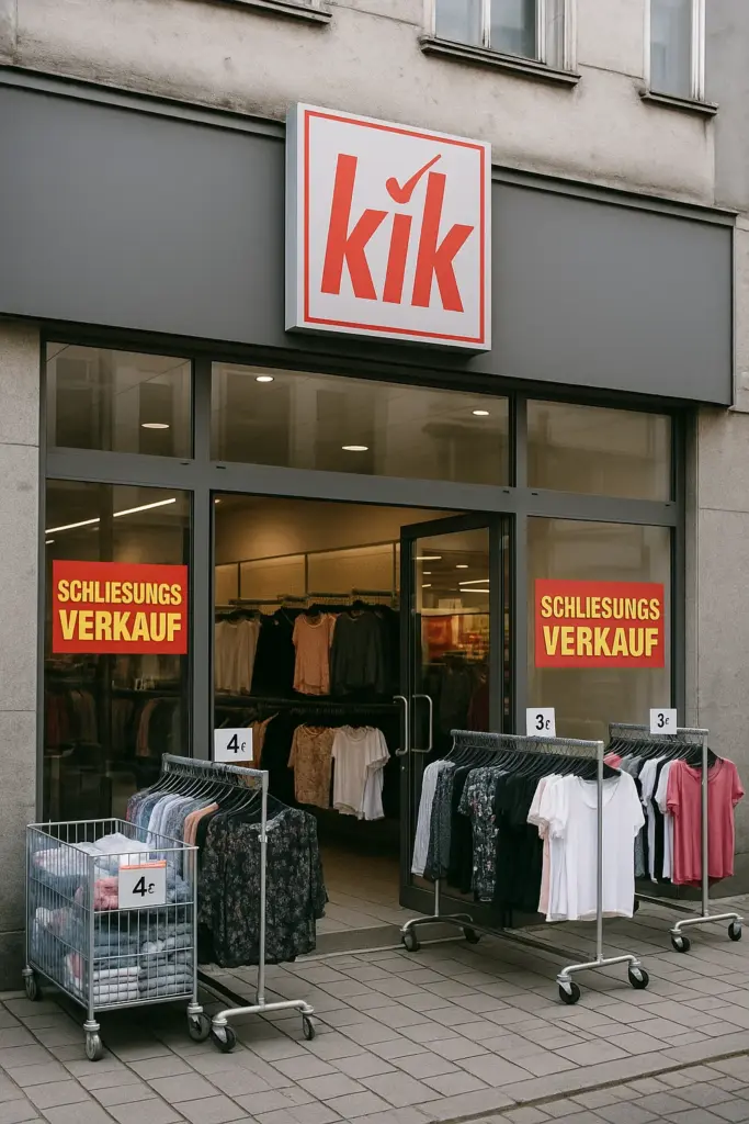 🏬 Kik plant Schließung von bis zu 400 Filialen in Deutschland