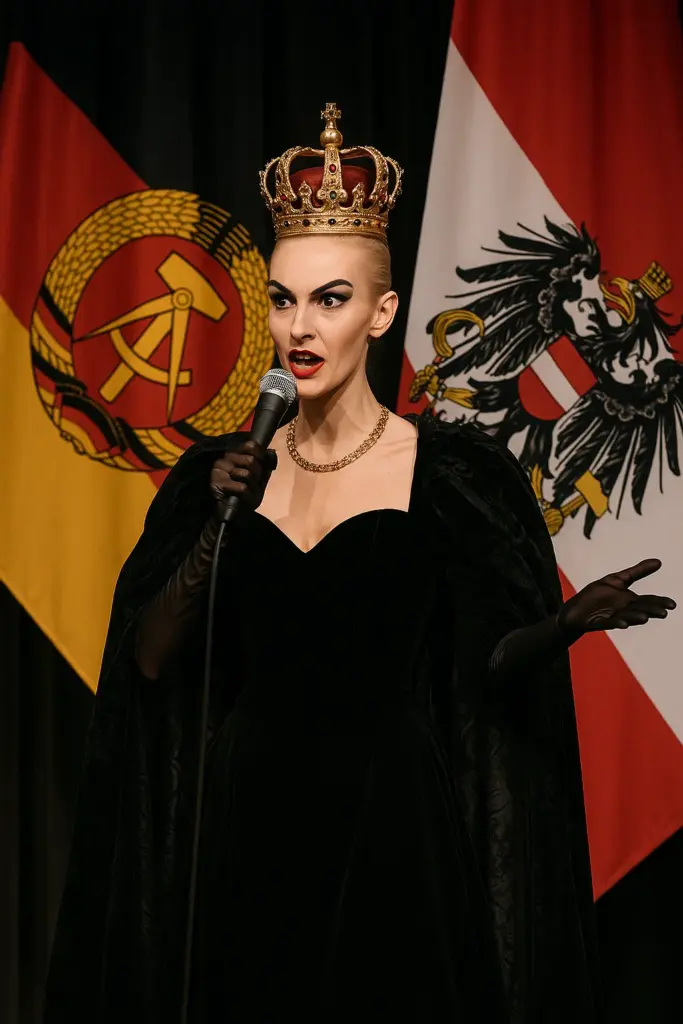 🎭 Lisa Eckhart provoziert wieder – „Ossis und Ösis verbindet die Verächtlichkeit des Westens“