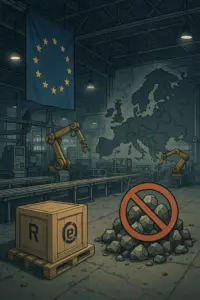 Seltene Erden Rohstoffe aus China im Export