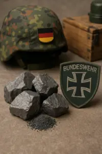 Germanium-Kristalle – strategisch wichtiger Rohstoff für Bundeswehr und Hightech