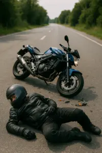 Schwerer Motorradunfall in Oderwitz – Biker prallt in Leitplanke