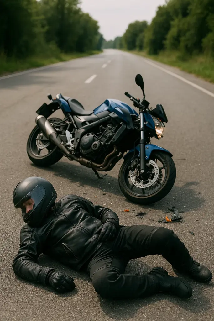Schwerer Motorradunfall in Oderwitz – Biker prallt in Leitplanke