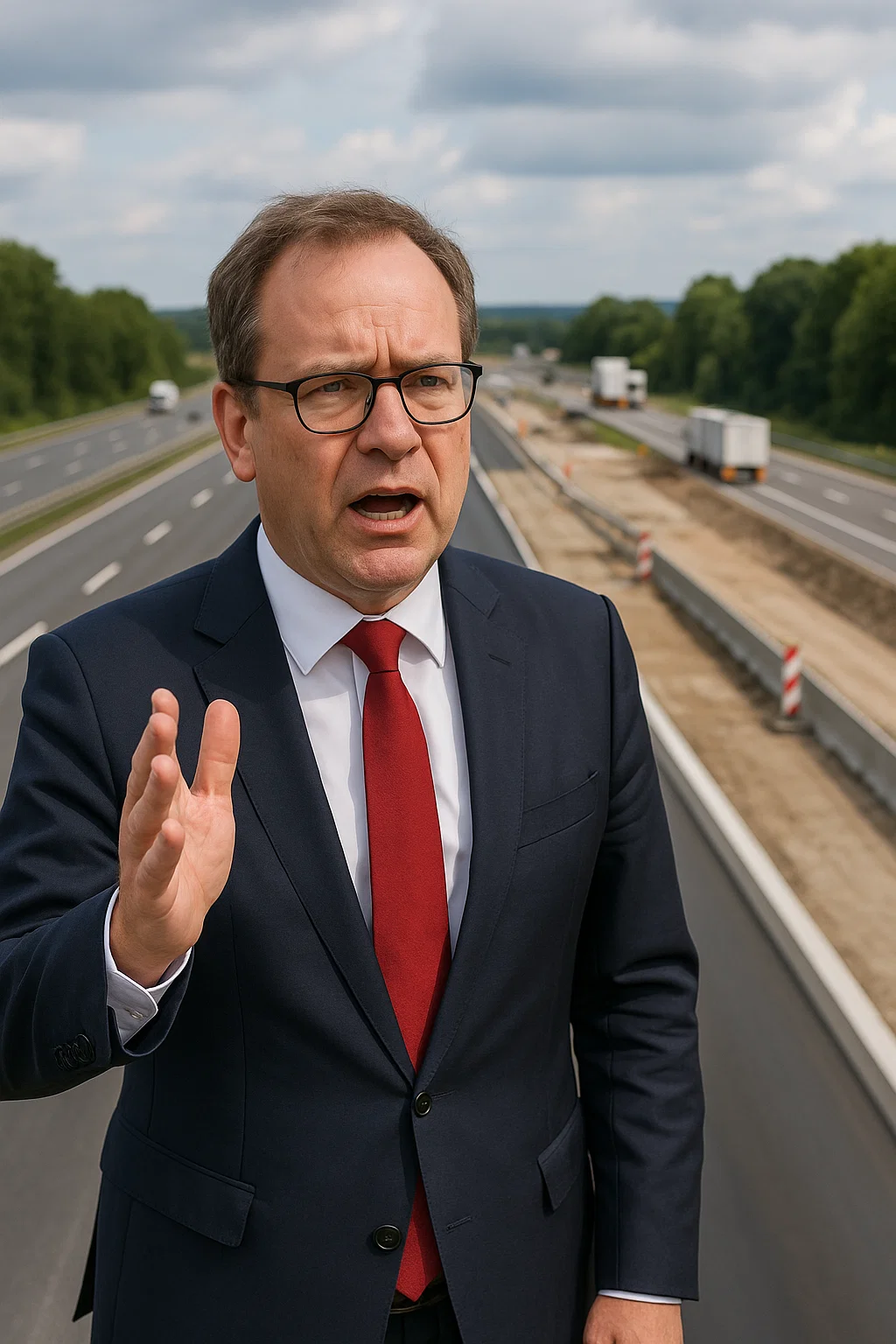 Verkehrsminister Patrick Schnieder verlangt mehr Geld für den Ausbau und Neubau von Autobahnen