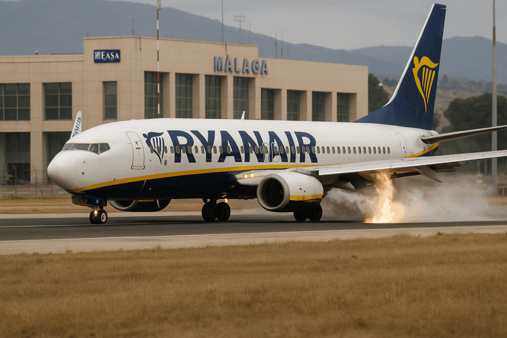 ✈️ Beinahe-Notfall über Europa: Ryanair-Jet landet mit nur sechs Minuten Treibstoffreserve