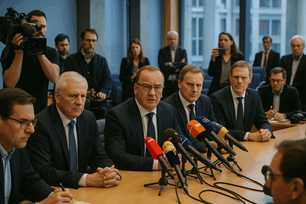 🛡️ Wehrdienst-Streit eskaliert: Union rügt Pistorius – geplanter Kompromiss geplatzt
