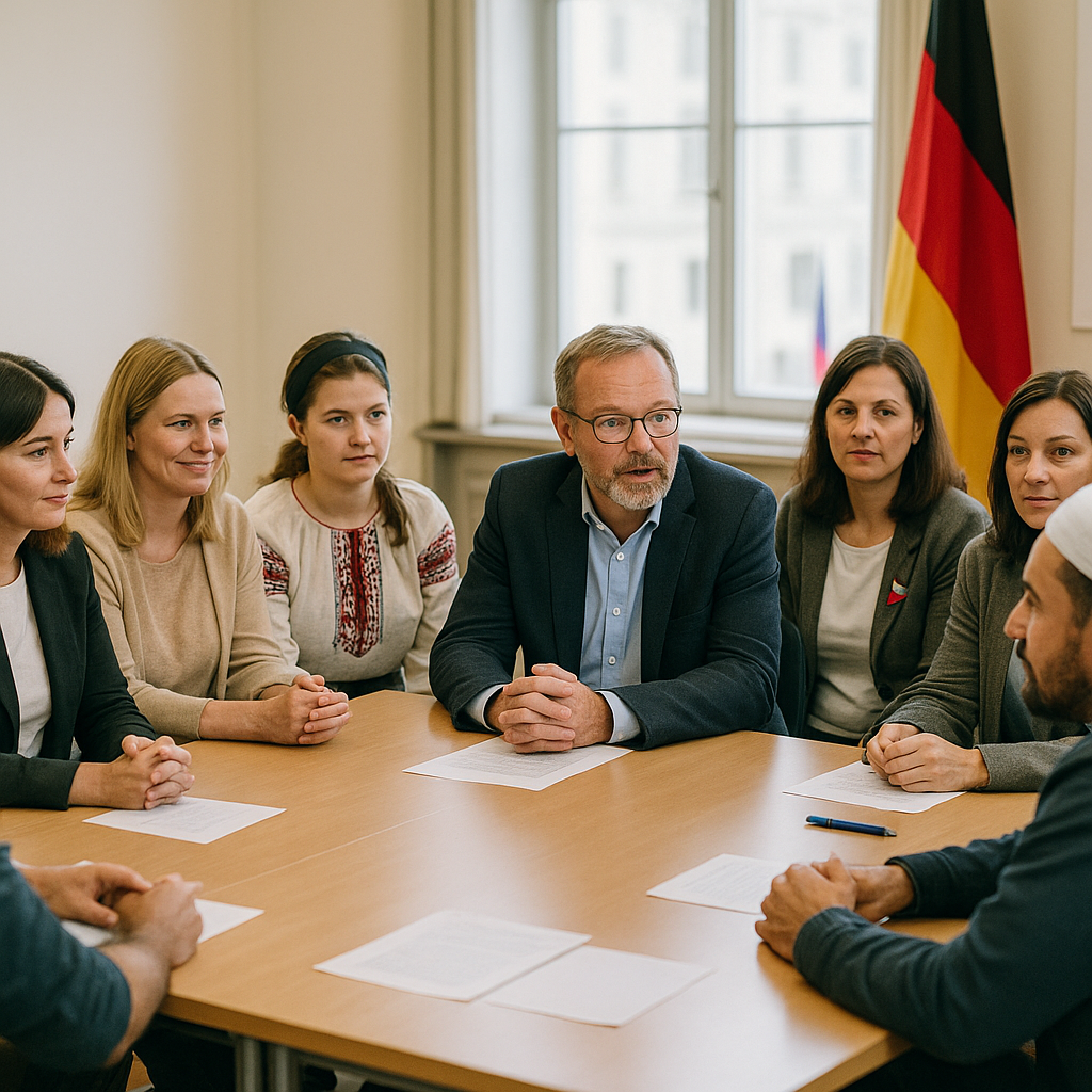 Ausländerbeirat Zittau 2025 – Sitzung für Integration und Teilhabe im Rathaus.