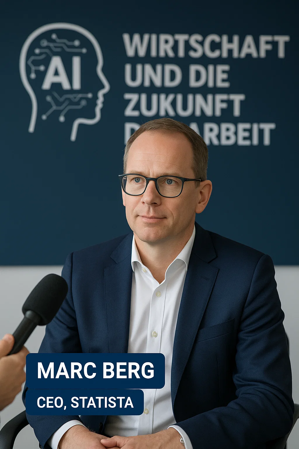 Statista-Chef Marc Berg spricht über die Zukunft der Arbeit mit KI