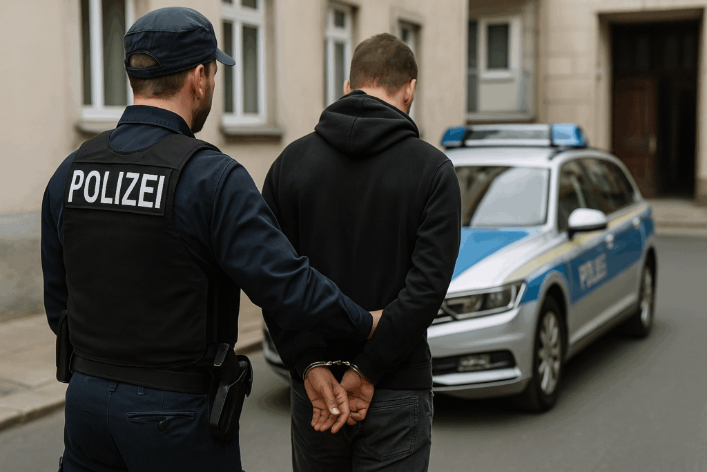 Festnahmen und Durchsuchungen nach Straßenraub in Zittau