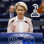 Abgeordnete im Europäischen Parlament stimmen über den Misstrauensantrag gegen Ursula von der Leyen ab.