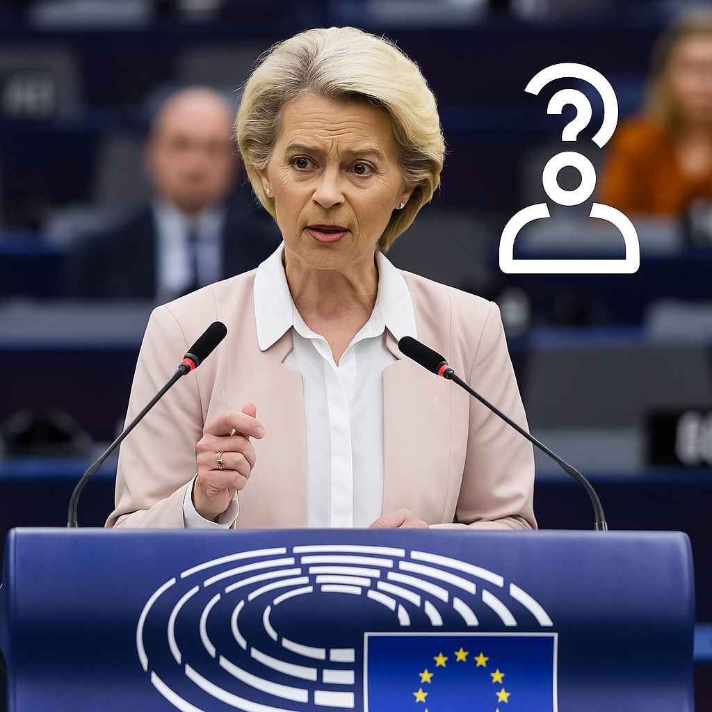 Abgeordnete im Europäischen Parlament stimmen über den Misstrauensantrag gegen Ursula von der Leyen ab.
