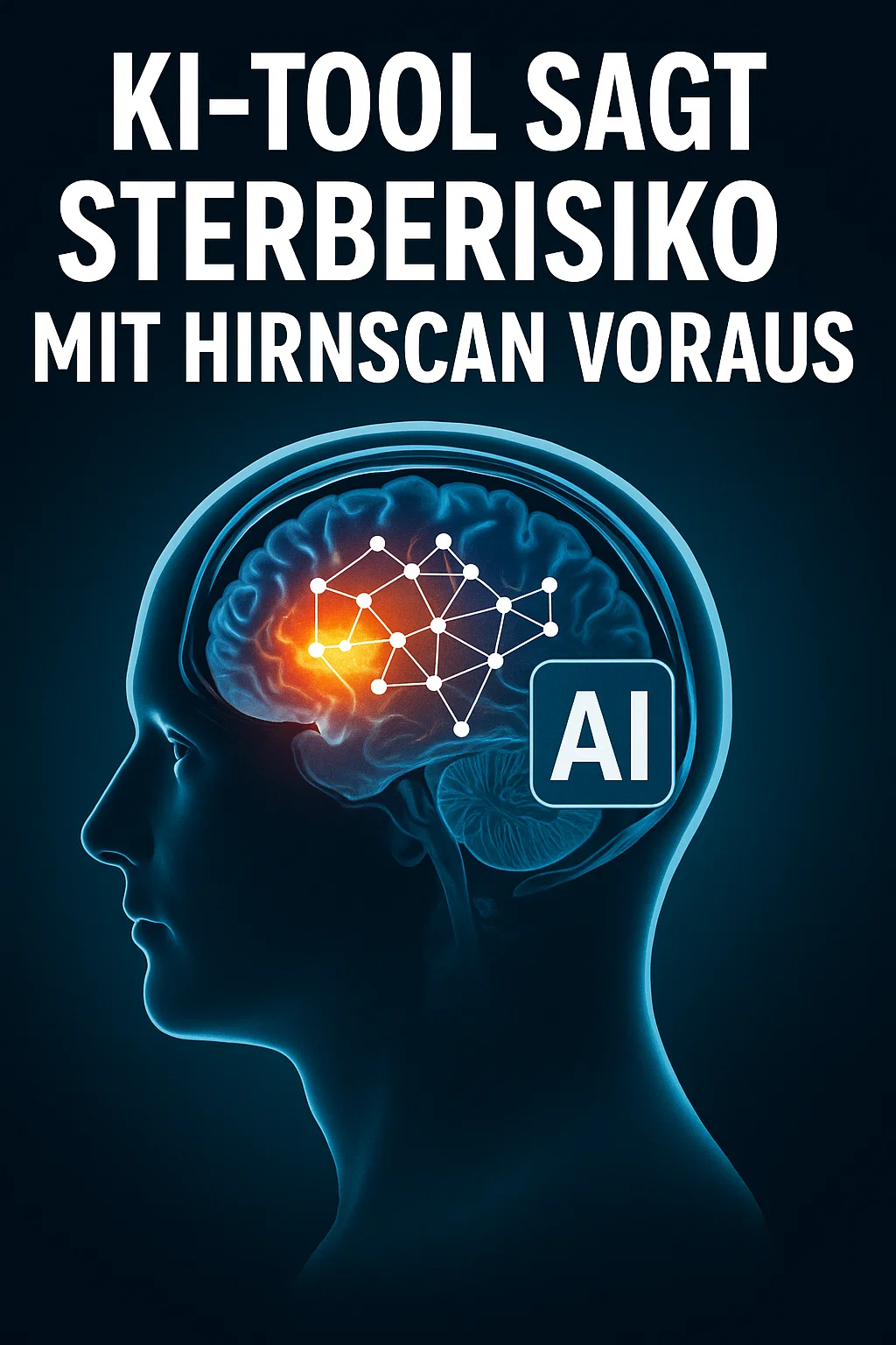 KI analysiert Gehirnscan zur Bestimmung des biologischen Alters und Krankheitsrisikos