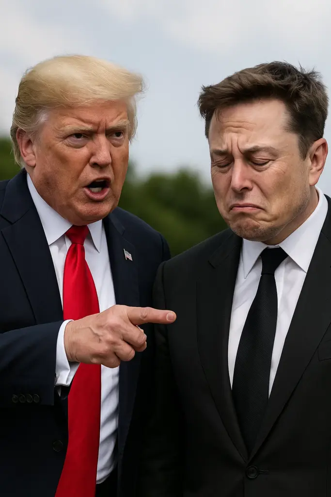 Trump droht Elon Musk mit Abschiebung – Tesla und SpaceX in Gefahr?