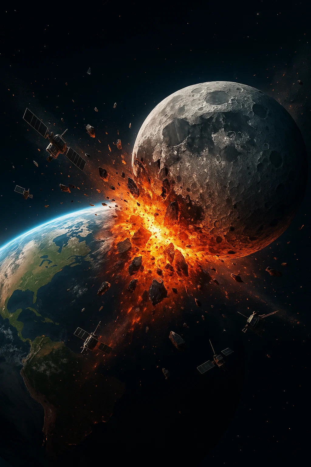 Asteroid 2024 YR4 nähert sich dem Mond mit möglichem Einschlag im Jahr 2032