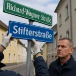 Straßenschild in Braunau am Inn wird abmontiert – Umbenennung beschlossen