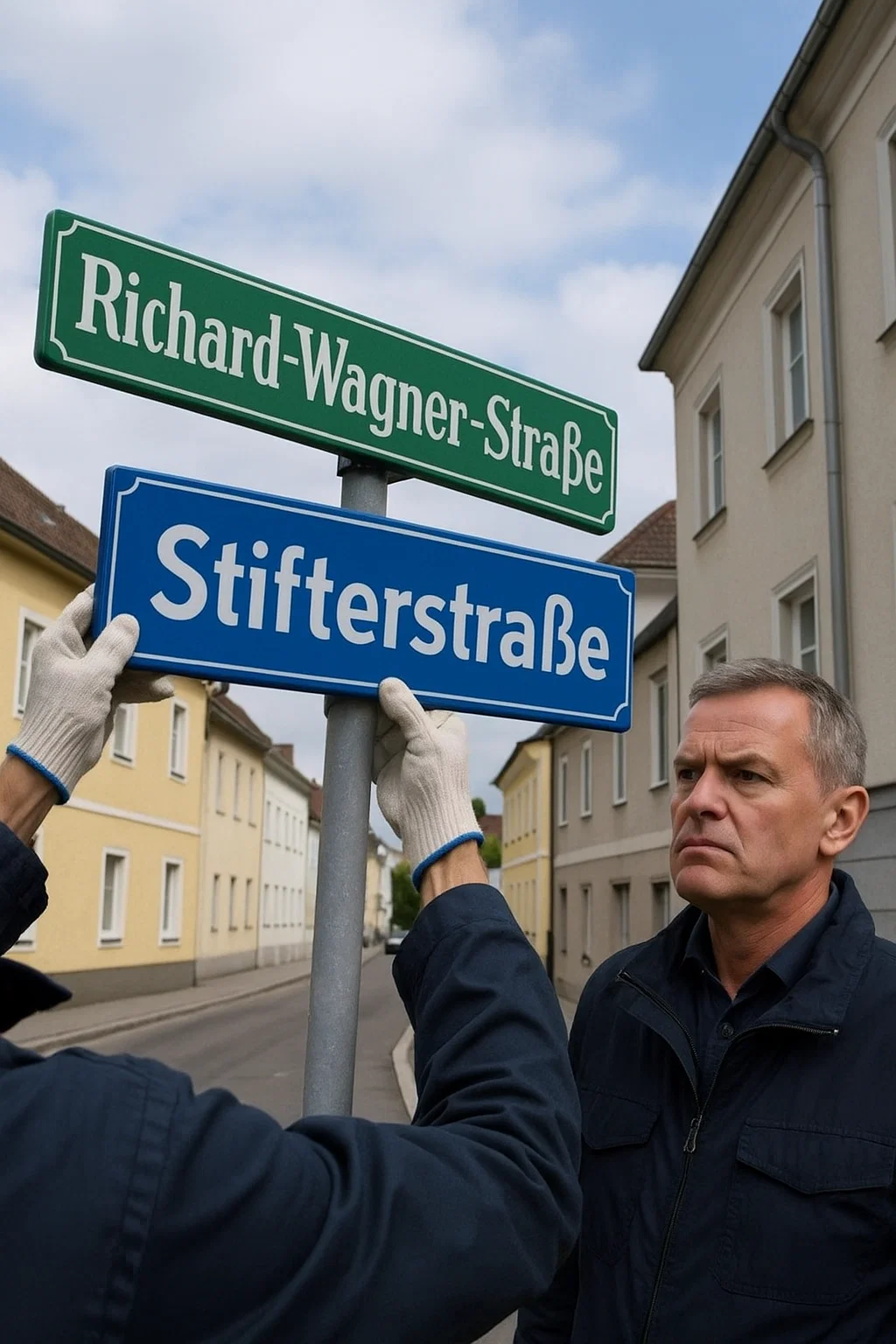 Straßenschild in Braunau am Inn wird abmontiert – Umbenennung beschlossen