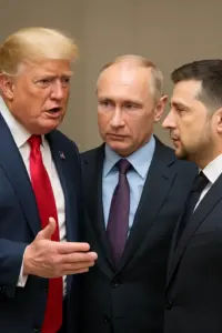 Donald Trump telefoniert über internationale Krisen mit Putin und Selenskyj