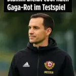 Thomas Stamm verlässt nach Roter Karte das Spielfeld beim Testspiel gegen SV Ried
