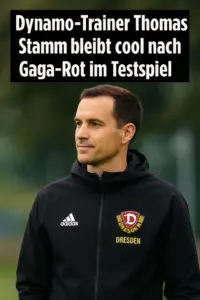 Thomas Stamm verlässt nach Roter Karte das Spielfeld beim Testspiel gegen SV Ried