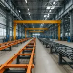 Leere Maschinenhalle bei Vulkan Technic nach Insolvenzmeldung