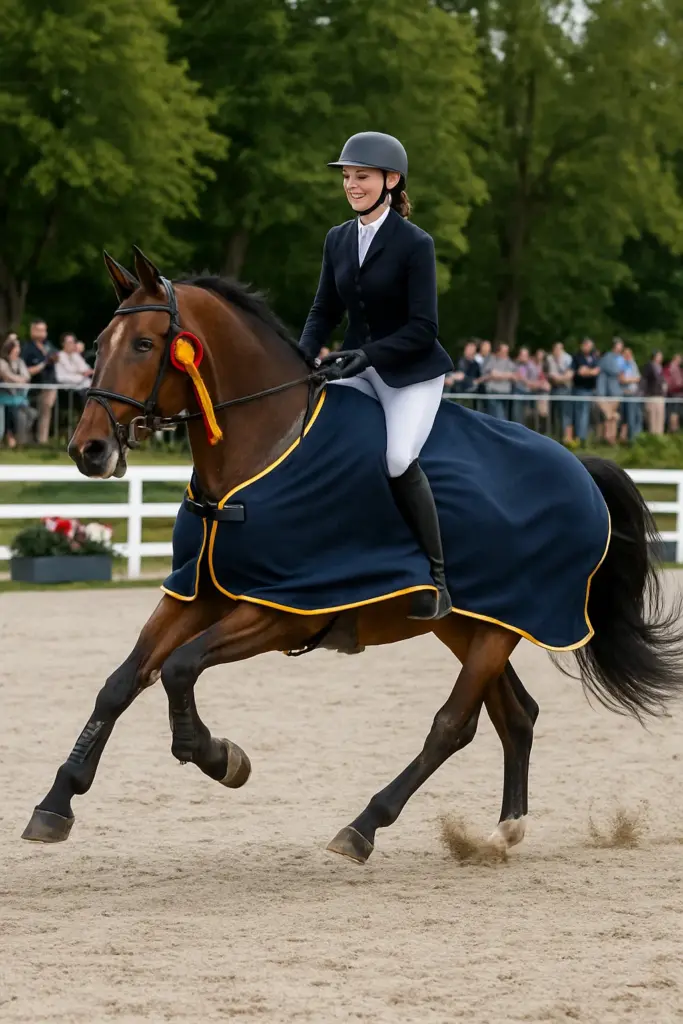 🐎 Magdalena Schäfer holt Landesmeistertitel im Springreiten