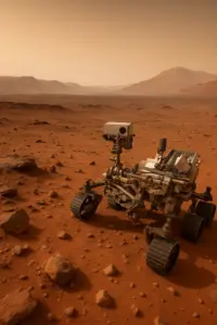 NASA-Rover Curiosity untersucht Gesteinsformation mit Karbonaten auf dem Mars