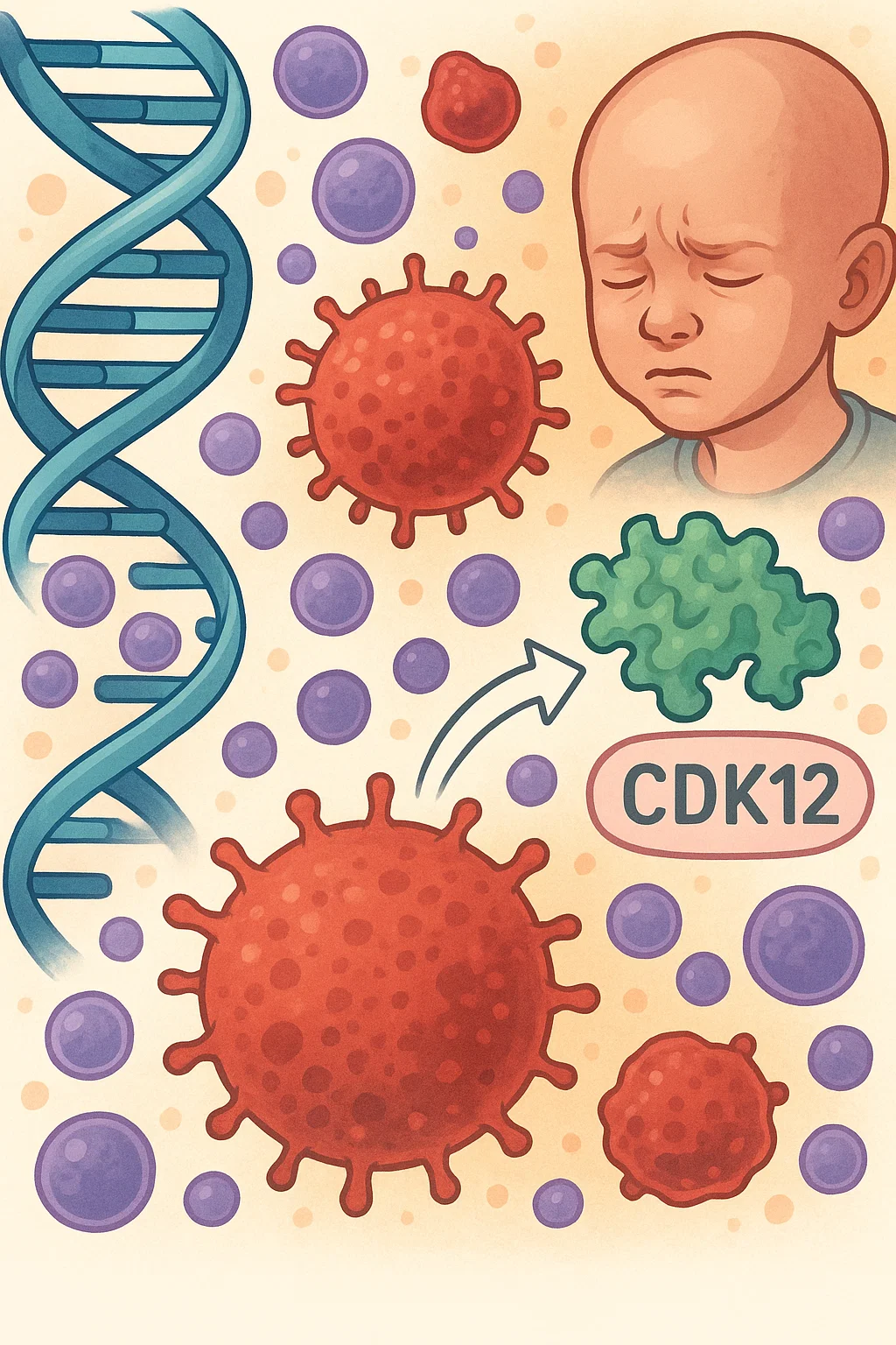 Wissenschaftlerin untersucht Leukämiezellen im Labor – CDK12 als Therapieansatz