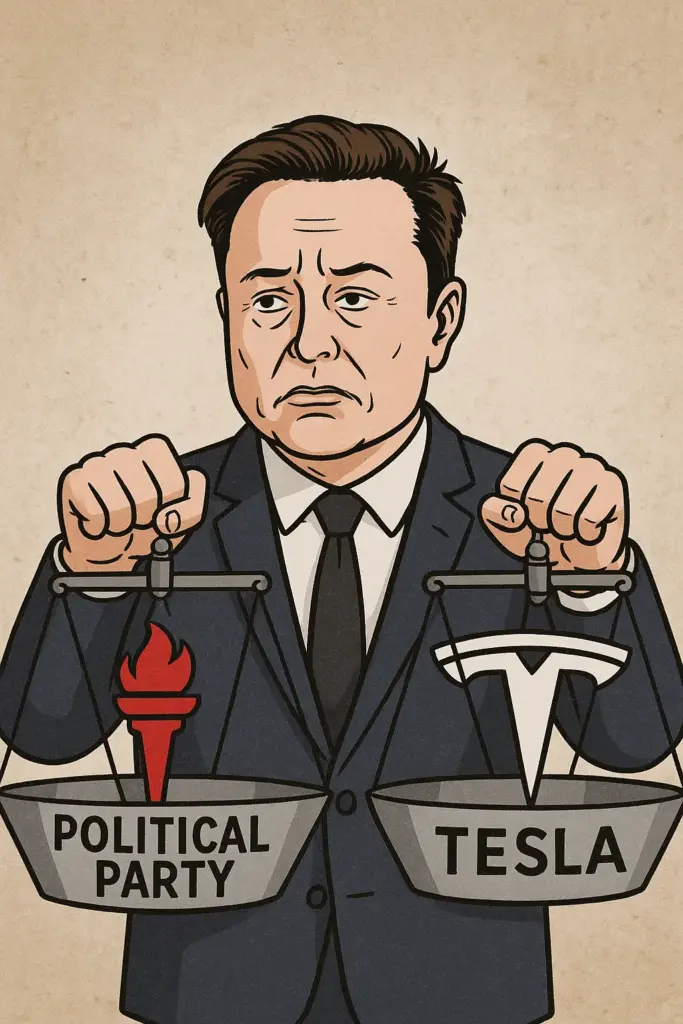 ⚠️ „Elon ist zu weit gegangen“: Tesla-Aktionäre revoltieren gegen Musks Parteipläne