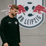 Timo Werner im Trikot von RB Leipzig – Training am Cottaweg