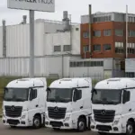 Daimler Truck Werk in Wörth: Symbolbild für Stellenabbau bis 2030