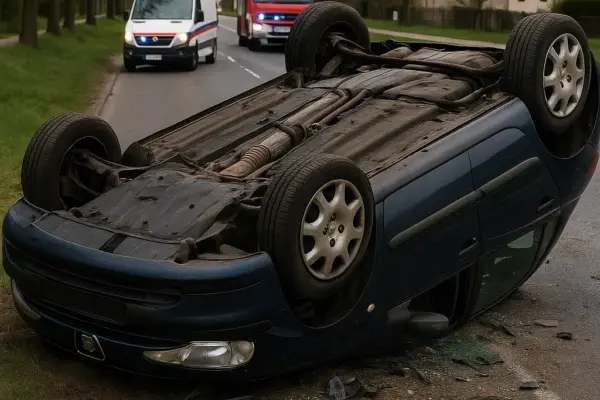 🚓 Görlitz: 71-Jähriger stirbt nach Unfall auf der Girbigsdorfer Straße Symbolbild: Polizeiabsperrung nach tödlichem Unfall in Görlitz – Peugeot verunglückt