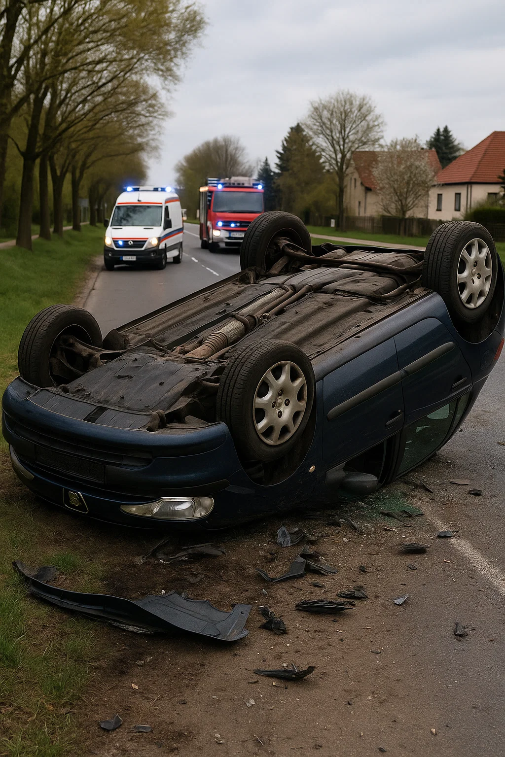 Symbolbild: Polizeiabsperrung nach tödlichem Unfall in Görlitz – Peugeot verunglückt