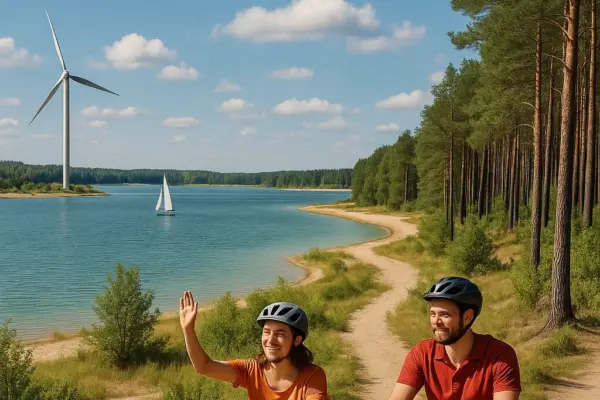 🚤 Tourismuspreis und Ministerbesuch: Sachsen lobt Zittauer Investor am Bärwalder See Das Arche-Restaurant in Schiff-Optik am Bärwalder See – Besuch durch Tourismusministerin