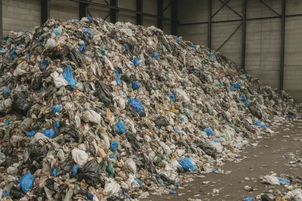 🚛 Müll aus Deutschland – Polens Gemeinden wehren sich gegen die „West-Mülldeponie“ Symbolbild: Mülllager in Polen – Herkunft Deutschland