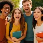 Studierende auf dem Campus der Hochschule Zittau/Görlitz im Sommer – Bewerbung fürs Wintersemester 2025