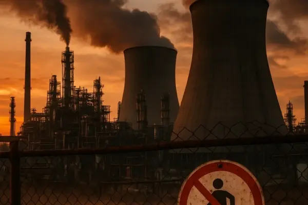 ⚠️ Chemie-Krise in Ostdeutschland Stilllegung von Chemieanlagen in Sachsen – Symbolbild für Industriekrise in Ostdeutschland
