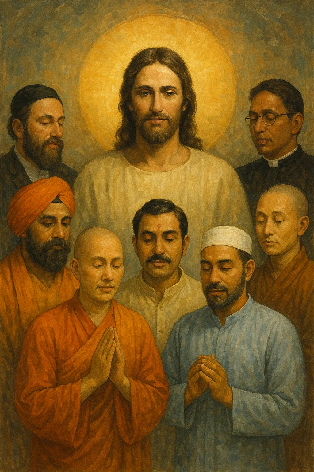 Historische Darstellung von Jesus als jüdischer Prediger in Galiläa