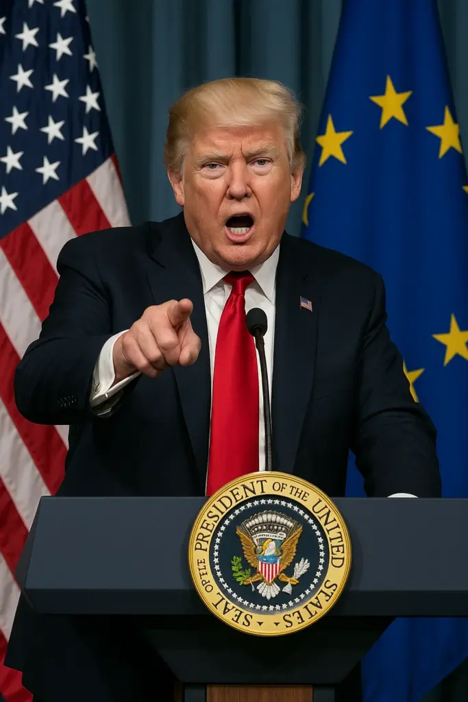 🚨 Trump droht EU und Mexiko mit 30 % Zöllen ab August