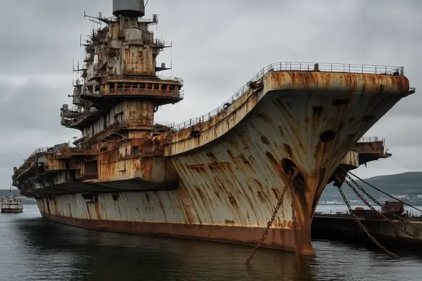 🛳️ Reparaturstopp für „Admiral Kusnezow“ – Droht Russlands Flugzeugträger das Aus? Russlands Flugzeugträger „Admiral Kusnezow“ rostet im Hafen