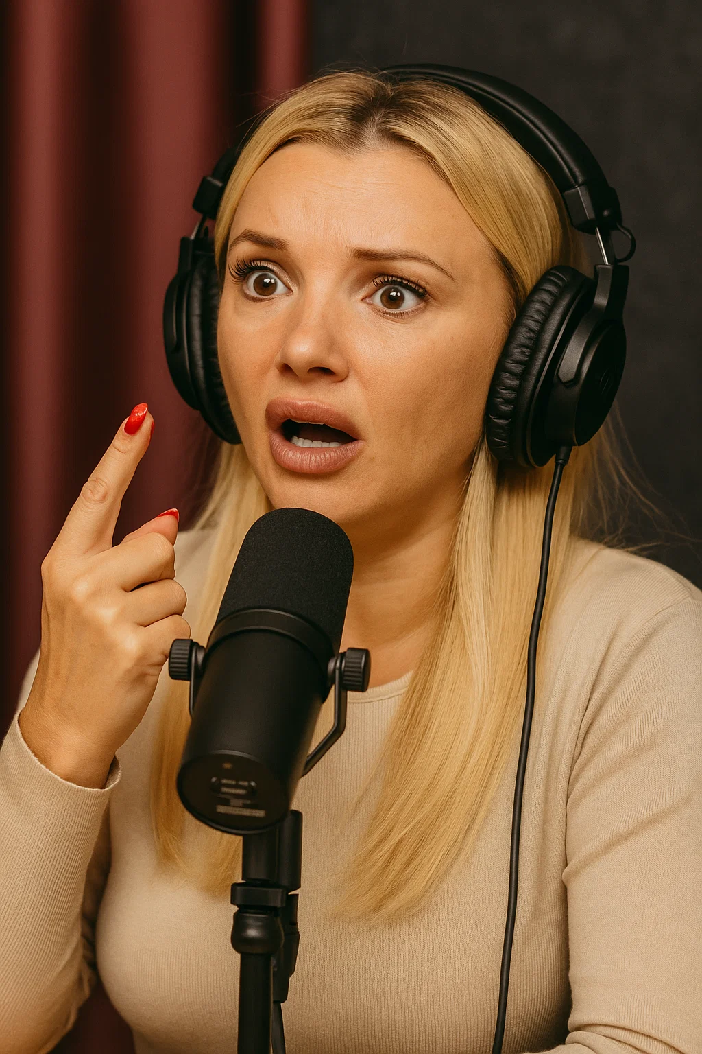 Evelyn Burdecki berichtet von einem Flirtunfall mit einem blutenden Verehrer im Podcast mit Laura Karasek