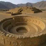 Archäologische Ausgrabung in Peñico, Peru – Zeremoniensaal der Caral-Kultur