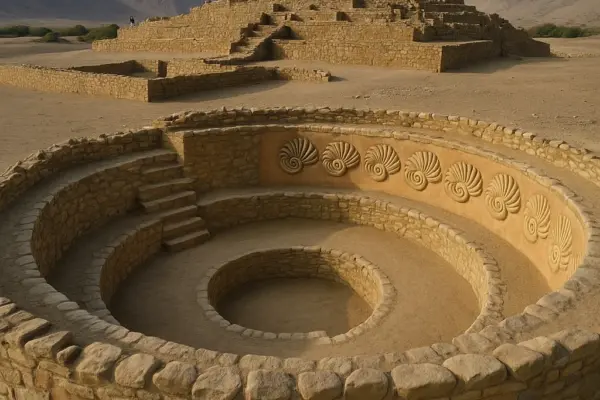 🏺 Peru öffnet verschollene Stadt Peñico – 3.800 Jahre alte Entdeckung wird öffentlich zugänglich Archäologische Ausgrabung in Peñico, Peru – Zeremoniensaal der Caral-Kultur