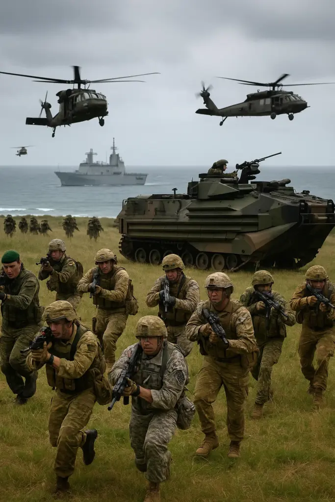 🌏 Taiwan-Konflikt: Australien verweigert Vorab-Zusage für US-Truppeneinsatz Gemeinsame Militärübung der USA und Australien im Rahmen von Talisman Sabre 2025