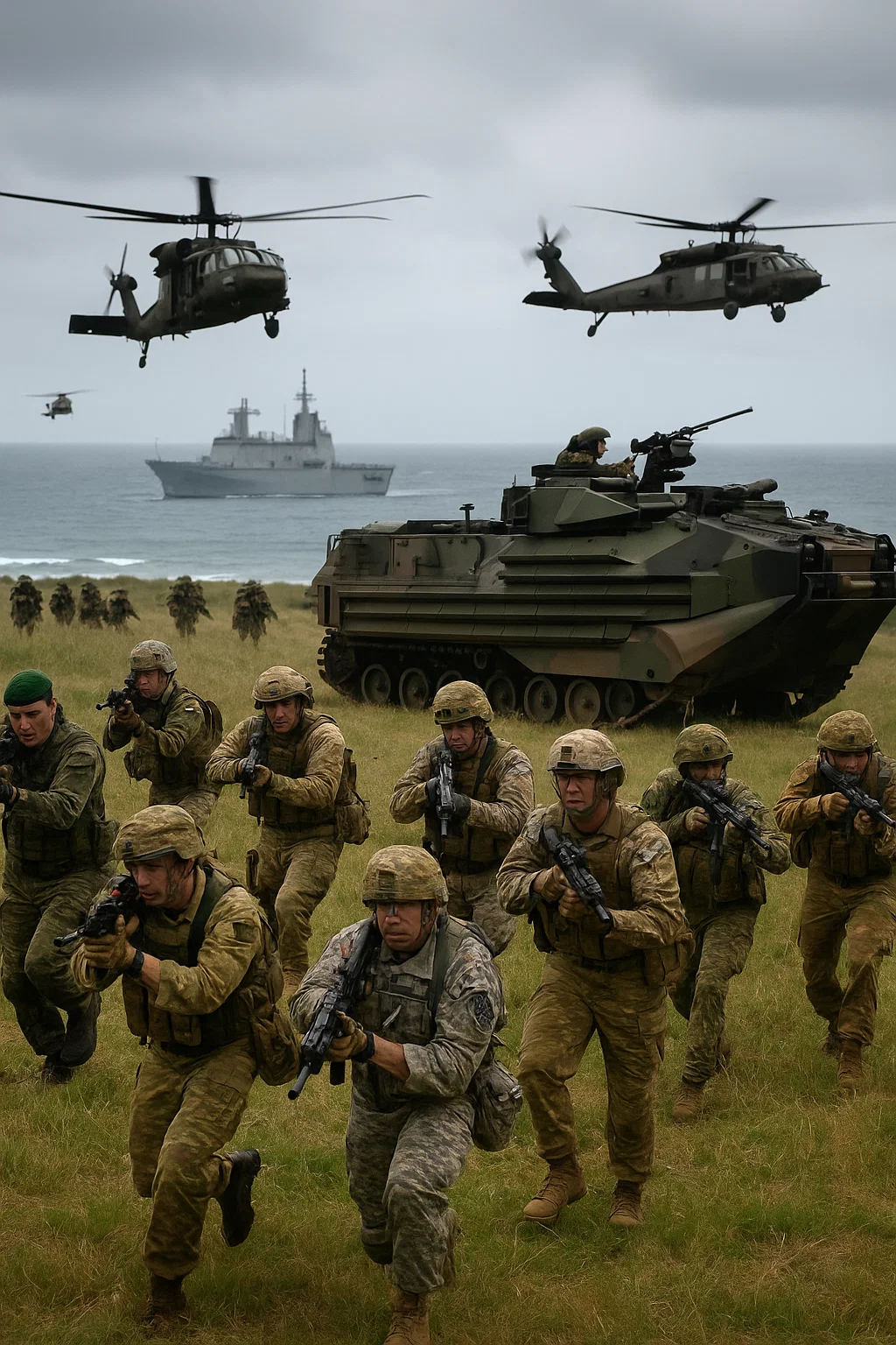 Gemeinsame Militärübung der USA und Australien im Rahmen von Talisman Sabre 2025